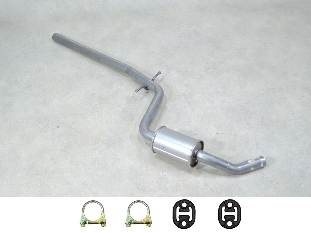 Polmo Auspuff Mitteltopf Für Seat Altea 2.0 TDI 2004-2005 - Schalldämpfer Set