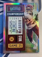 Terry McLaurin 2020 Panini Contenders Football Championship Ticket /99