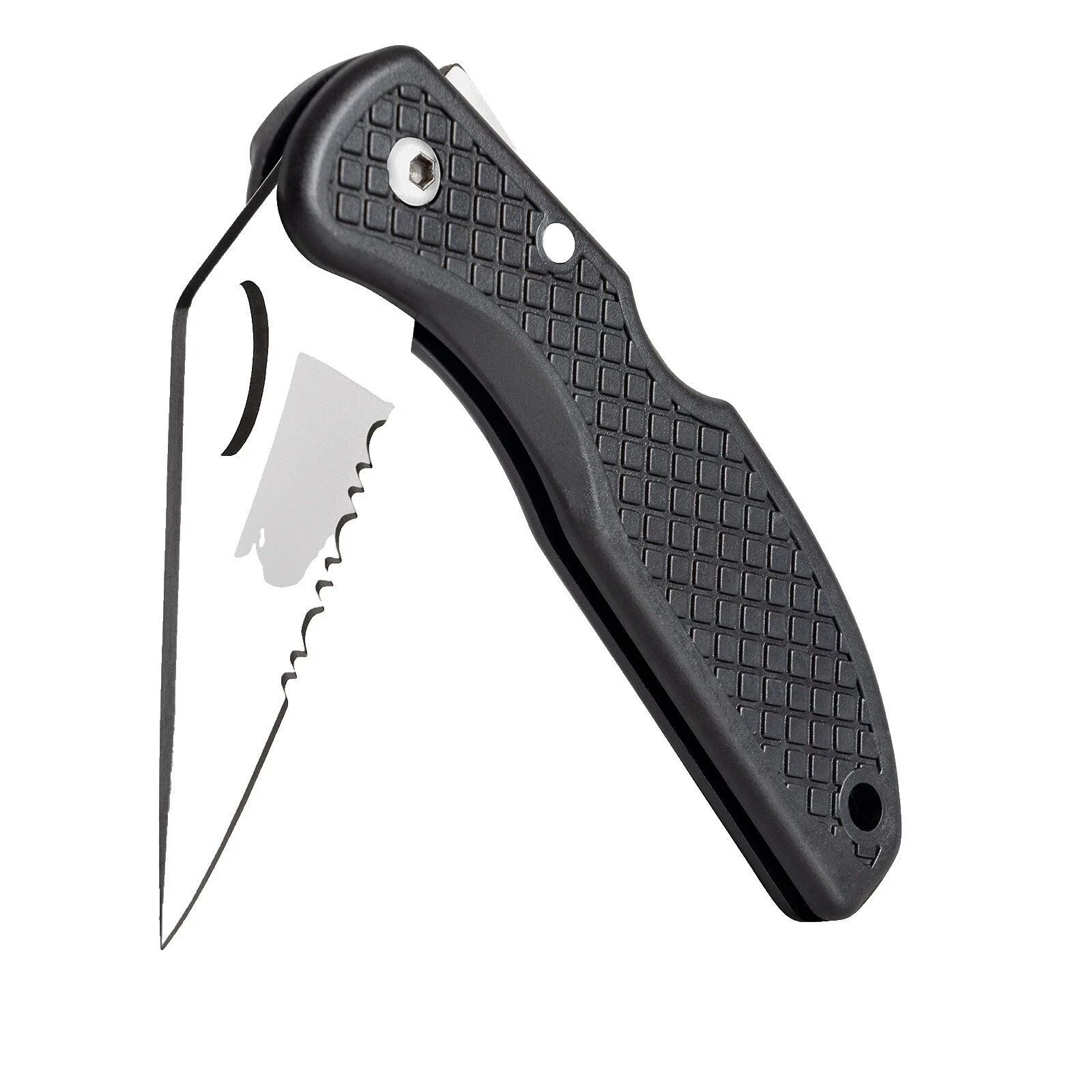 Tanto Stainless Steel Handle Lockback Collectible Folding Knives