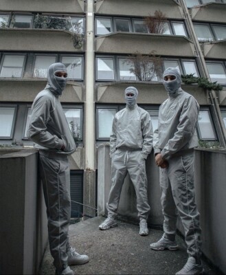 UK Drip Style tracksuit grey tweny8brand