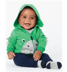 newborn hooded cardigan