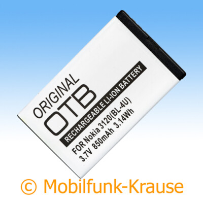 Akku f. Nokia Asha 309 850mAh Li-Ionen (BL-4U)