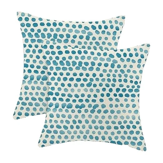 Polka Dot 100% Polyester Pillow Covers