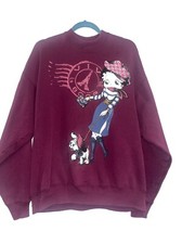 Vintage 90'S Hanes Betty Boop Size XL Sweatshirt , Made in USA