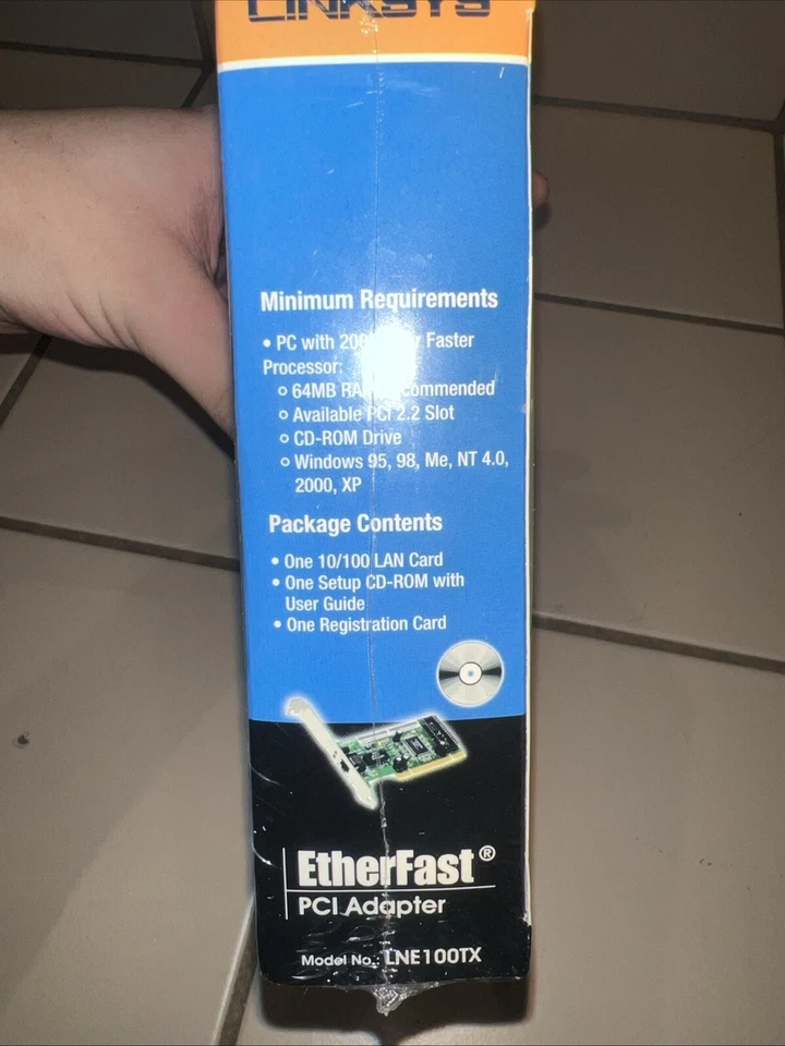 Linksys EtherFast® LNE100TX (745883549382) Network Adapter - Image 4 of 4
