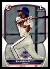 2023 Bowman #BP-128 Emaarion Boyd Prospects Card Philadelphia Phillies