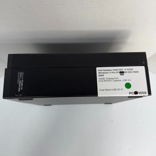 Dell Optiplex 5050 SFF i7-6700 Windows 11 Pro PC 400GB SSD 16GB RAM *SEE PICS - Bild 9 von 10
