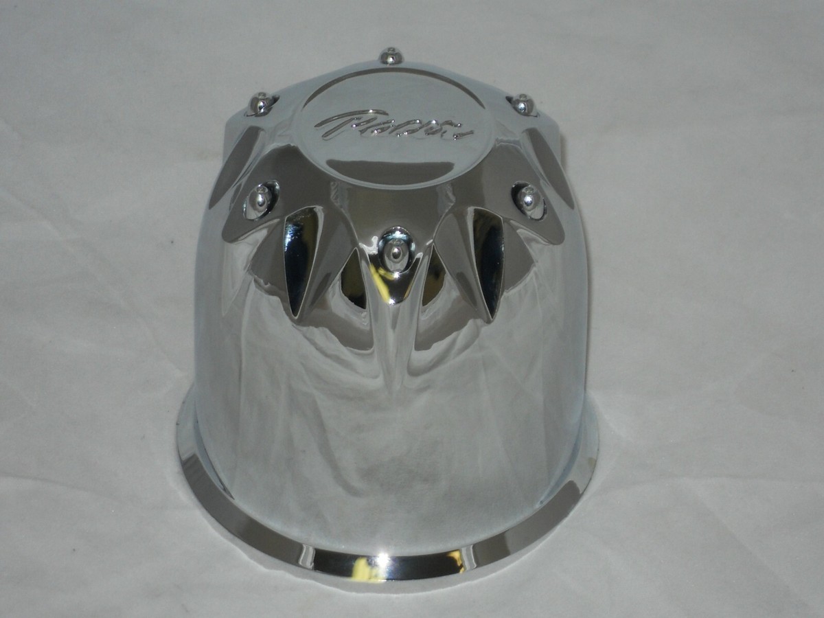 PACER 89-8121HM CHROME WHEEL RIM CENTER CAP PUSH THRU FITS 3.25