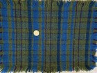 Lot Of 9 Placemats Hand Spun, Hand Woven Green Plaid — photo 4