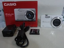 Casio EXILIM EX-Z780 ,16.1MP,6x,2.7in,f/3.5,white EXC from JAPAN Casio USED