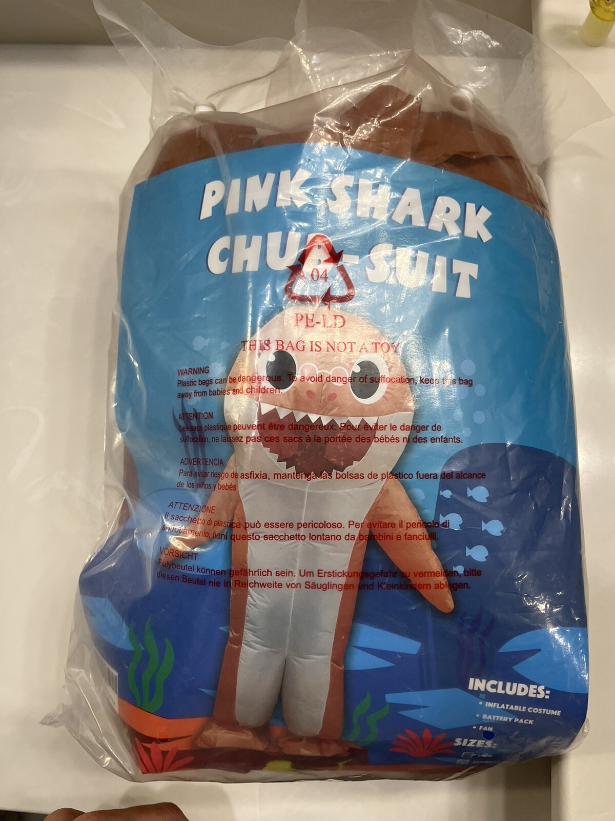 inflatable baby shark costume Brown Gem