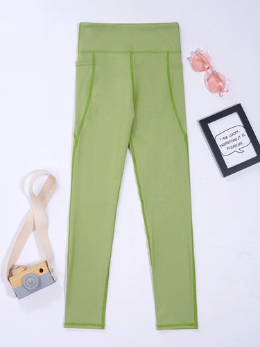 Girls Sportwear Running Outfits Bottoms Tracksuits Capri Pants Daily Loungewear - Picture 40 of 79