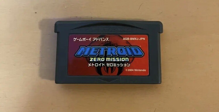 Metroid Zero Mission Nintendo Game Boy Advance Gameboy GBA Metroid Zero Mission Nintendo Game Boy Advance Gameboy GBA