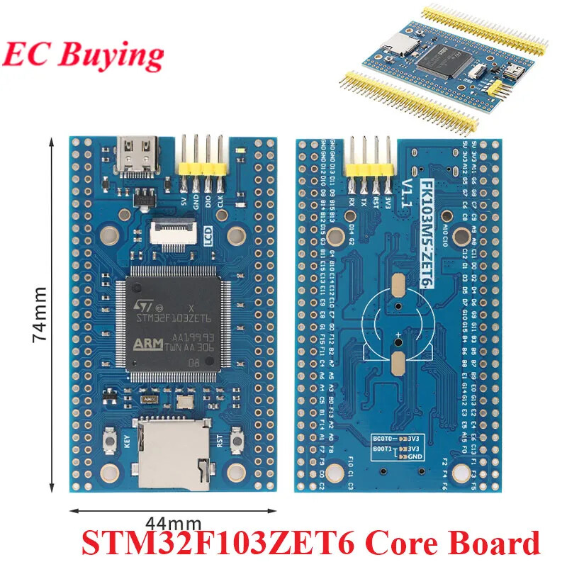 STM32F103ZET6 Core Board Development Module STM32 System Learning