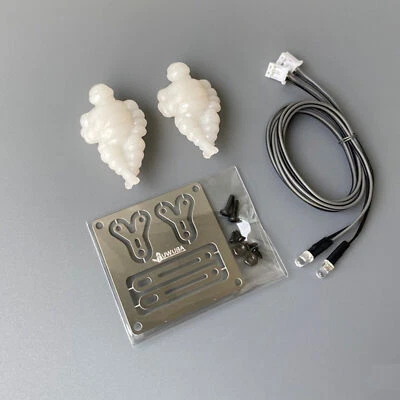 MARKENLOS für 1/14 Tamiya RC Truck Car Kits Beleuchtung DIY leuchtende Puppendekoration