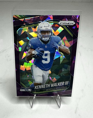 2025 Panini Prizm Football - Purple Ice Prizm Kenneth Walker III #272 /225