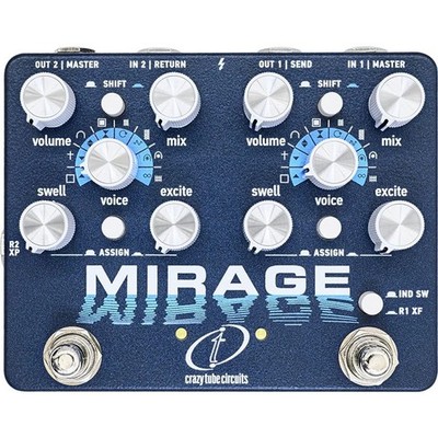 Crazy Tube Circuits Mirage Reverb Effects Pedal