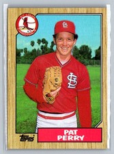 1987 Topps #417 Pat Perry MLB Base Cardinals