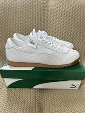 Puma x Maison Kitsune Roma Blanco Talla Us 17 Uk16 Nuevo