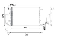 Mahle Kondensator Klimaanlage AC 923 000S FüR Nissan Qashqai 1 J10 NJ10 JJ10E