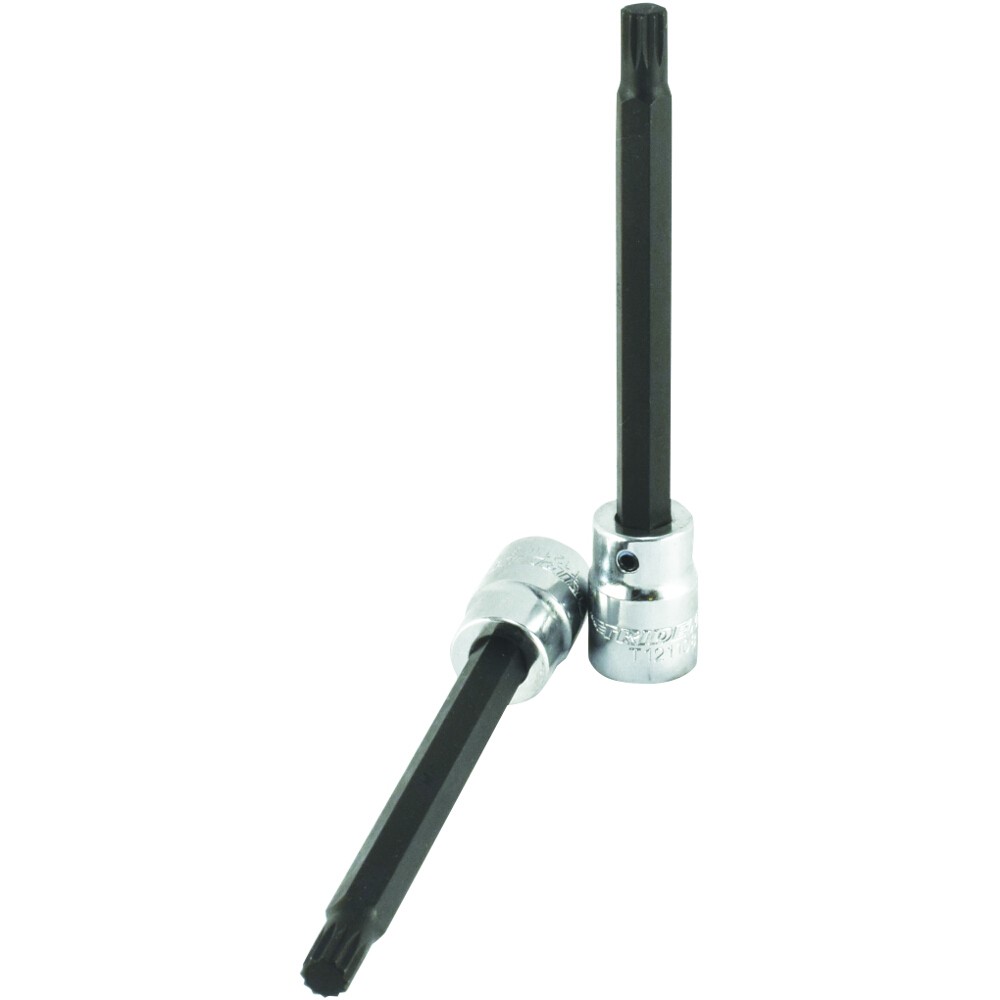 T50 Long Torx Bit Socket 3/8"" Drive 110mm Long Trident T121050 - Free Postage