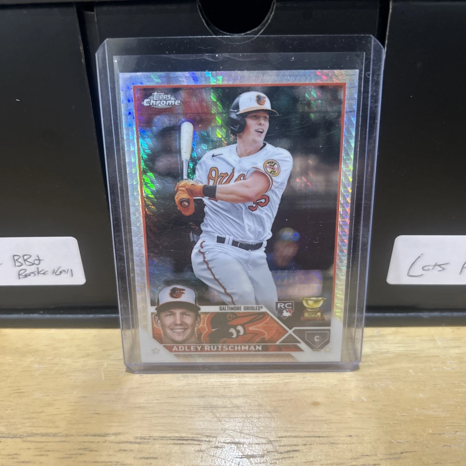 2023 Topps Chrome - Adley Rutschman #1 Prism Refractor (RC)