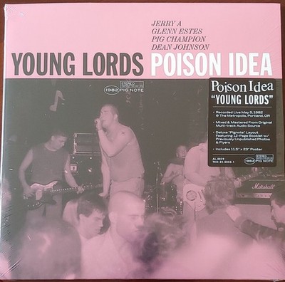 Poison Idea   Young Lords: Live At The Metropolis, 1982 LP, Limited, NEW, SEALED