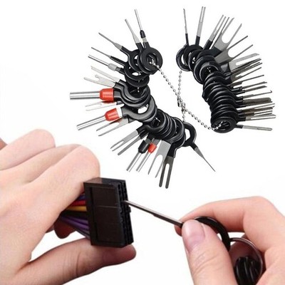 NEW 26pcs Terminal Removal Tool Kit Car Wire Pin Extractor Connector Set