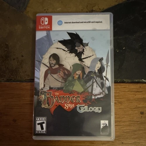 Versus Evil The Banner Saga Trilogy Nintendo Switch NTSC-U/C T-Teen RPG