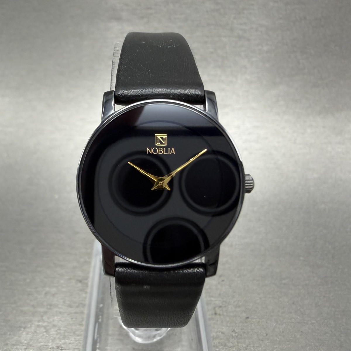 Citizen Noblia Watch Women 24mm Black Dial Black Tone Round  display picture 1