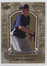 2008 Upper Deck A Piece of History Gold /75 Ross Detwiler #149 0o9
