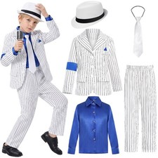 2026 New Kids Michael Jackson Cosplay Costume MJ Stage Carnival Performance Suit