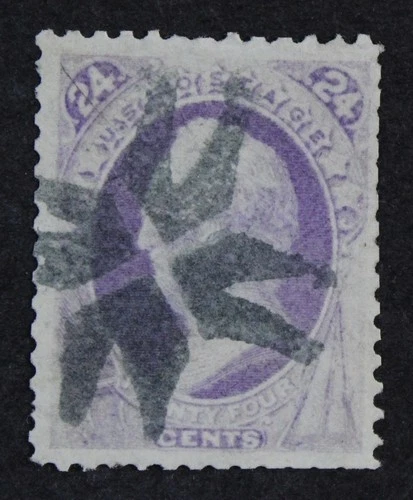 CKStamps: US Stamps Collection Scott#153 24c Used CV$230