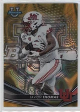2022-23 Bowman U Gold Lava Refractor /75 Tavion Thomas #69
