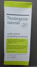 Neutrogena Naturals Multi Vitamin Nourishing Moisturizer 3 Fl. Oz New Rare