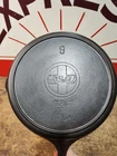 "Fully Restored" GRISWOLD CAST IRON #9  SKILLET Slant Logo 11" Seasoned  Flat