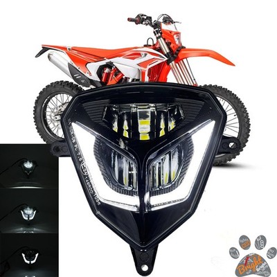 LED Headlight For BETA RR 125 200 250 300 350 390 Race Edition Xtrainer