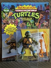 Playmates Toys TMNT Wacky Action Sword Slicin' Leonardo Action Figure