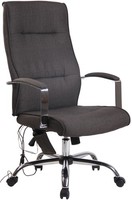 BüRostuhl Portland Stoff Mit Massagefunktion Dunkelgrau