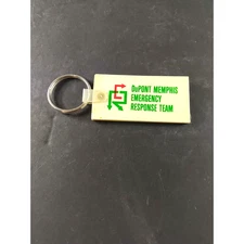 DuPont Memphis Emergency Response Team Rubber Keychain