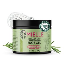 Mielle Organics Rosemary  Mint Edge Control Gel - Strong Hold Hair 2 Fl Oz 