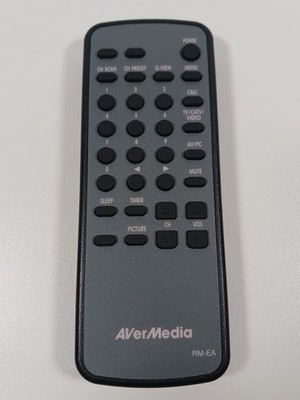AverMedia RM-EA Remote Control OEM Original Genuine - Tested Working
