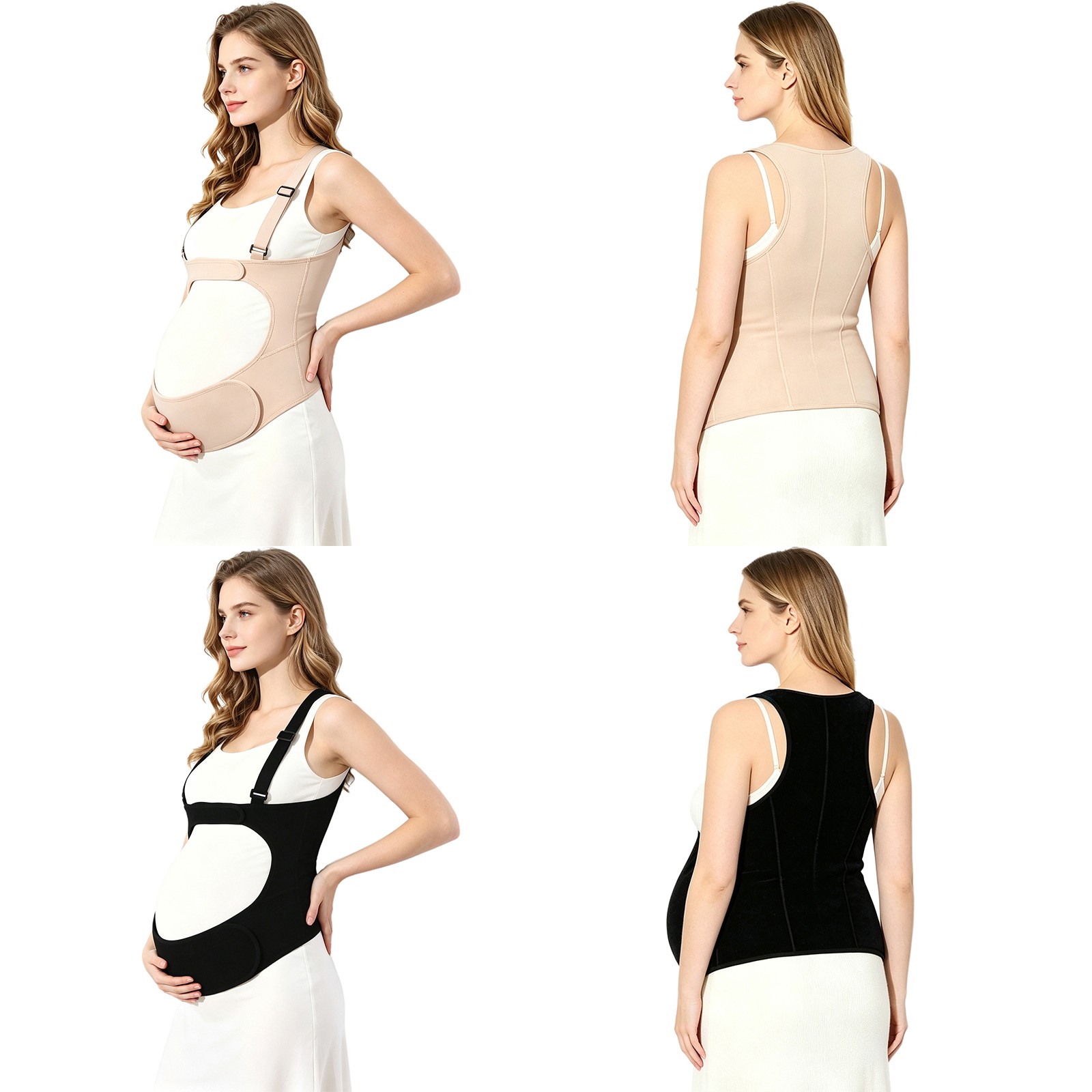 Women Maternity Belly Band Smooth Support Brace Compression Pregnancy And Hook image 2