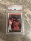 1988 Fleer Basketball Michael Jordan card# 17 graded PSA 8 NM-MT