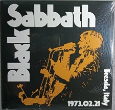 Black Sabbath - Brescia Italy 1973.02.21 Black Vinyl LP New Ozzy Paranoid Bloody