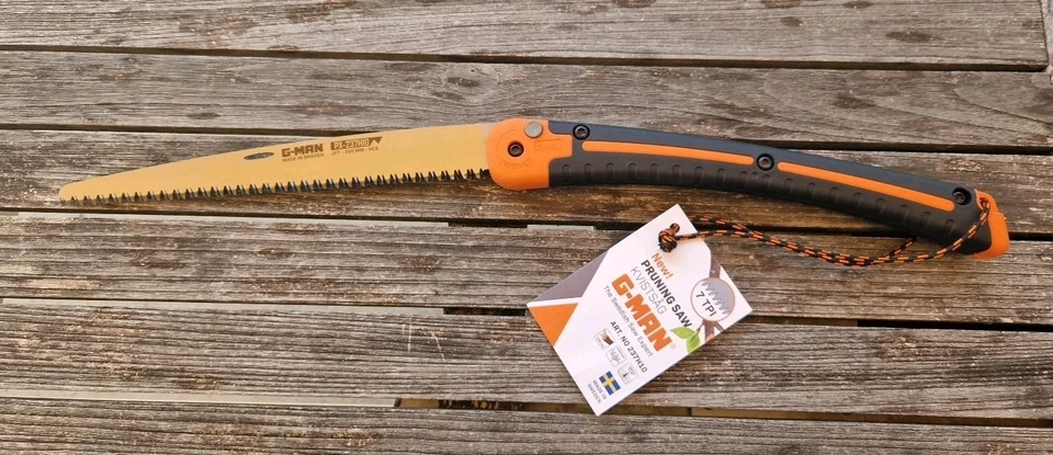 Astsäge faltbar G-MAN Klappsäge XL Schweden Gartensäge outdoor Profi Holzsäge - Bild 4 von 4
