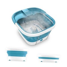 Smart Space Bubble Mate Collapsible Foot Spa, Heat-Maintaining, Bubble