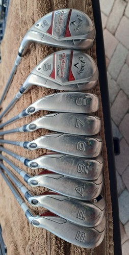 Golf Women's Ladies Irons Hybrid Set CALLAWAY Edge Diablo 9 Clubs RH Graphite - Picture 5 of 13