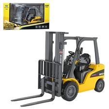 Forklift Toy for Kids, Fork Elevator Vehicle Toys, 1/50 Scale Diecast Stackin...