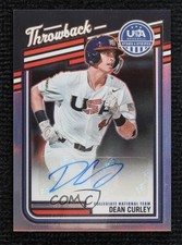 2026 Panini Stars & Stripes Prizm 137/199 Dean Curley #TS-DC Auto sc8